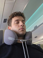 Coussin de Voyage Avion Soutien Cervical Compact,  Voyage Serenity